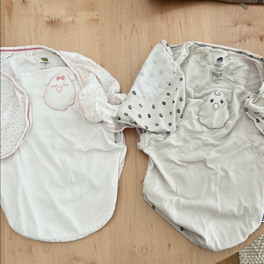 Set of two Nested Bean zen Classic Swaddles size 0-6M